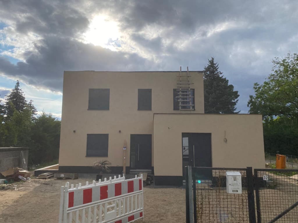 Projekt 01 – Neubau Außenputz – Nachher